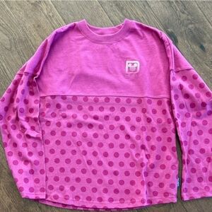 Kids Pink Polka Dot Spirit Jersey